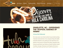 Tablet Screenshot of hulacarolina.com